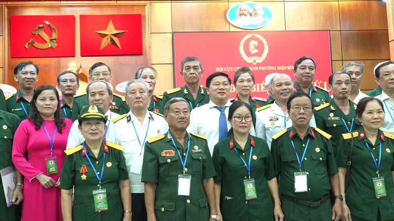 Đại hội đại biểu Hội Cựu chiến binh phường Hiệp Bình, TPHCM nhiệm kỳ 2025 – 2030 thành công tốt đẹp
